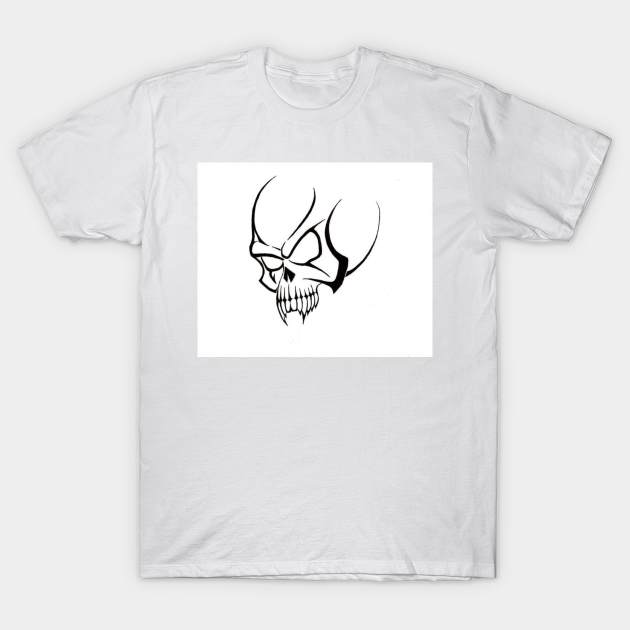 Skull T-Shirt by equiliser